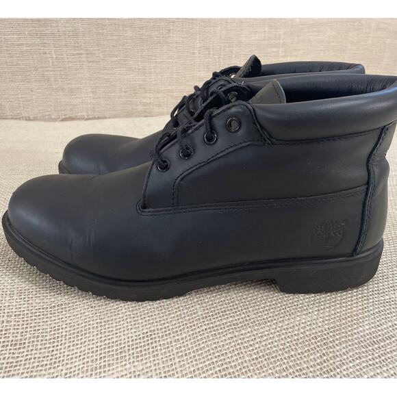 Timberland Waterproof Chukka Boots Men's Style 50059 Size 11.5, BLACK - Picture 4 of 9